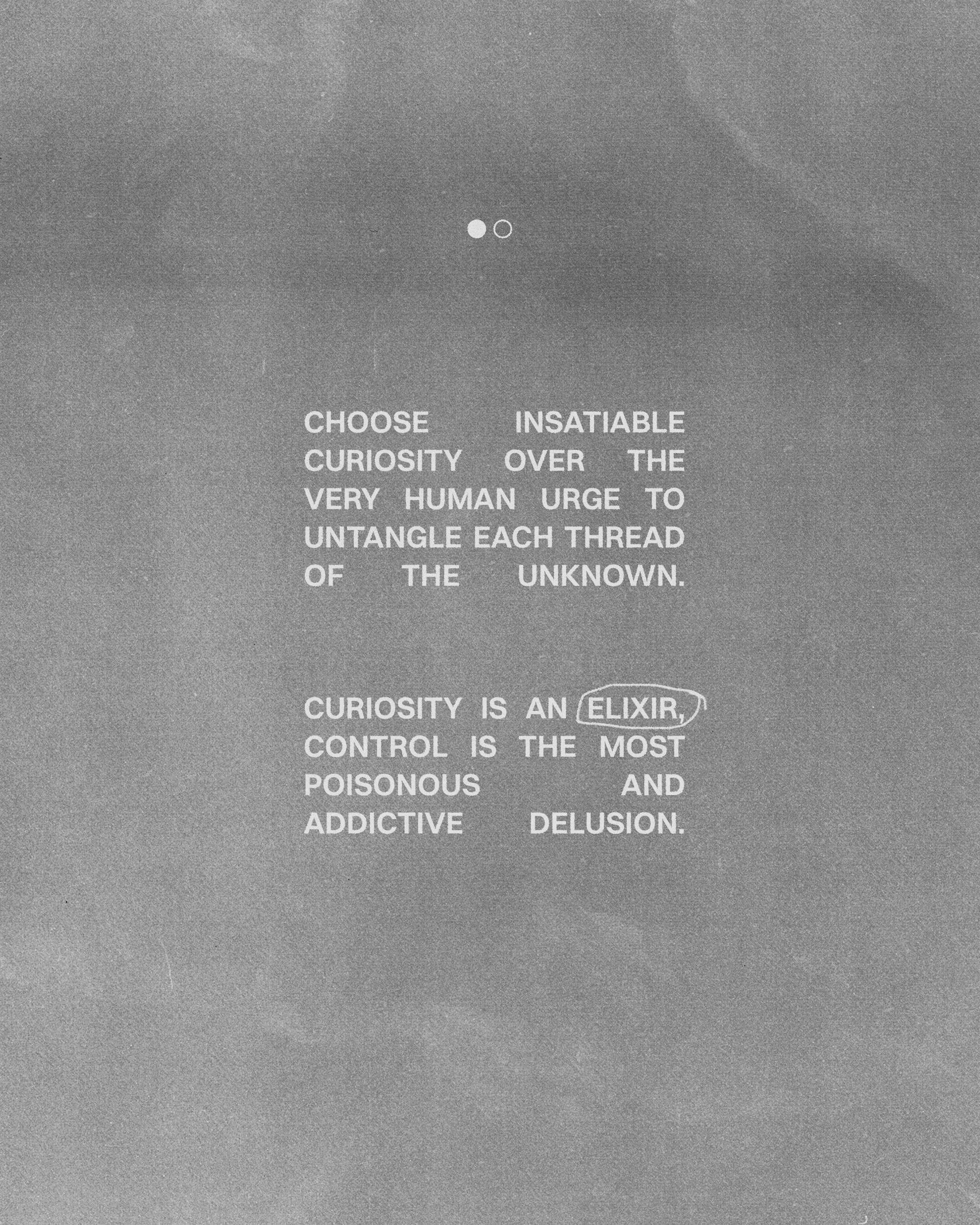 ꩜ Delusioning away ⇝ back to Island Energy